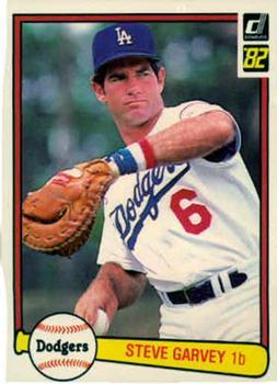 #84 Steve Garvey - Los Angeles Dodgers - 1982 Donruss Baseball