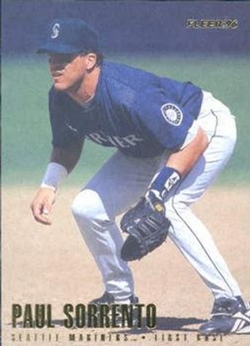 #U84 Paul Sorrento - Seattle Mariners - 1996 Fleer Update Baseball