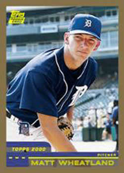 #T84 Matt Wheatland - Detroit Tigers - 2000 Topps Traded & Rookies Baseball