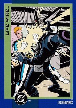 #84 Live Wire - 1993 SkyBox DC Cosmic Teams
