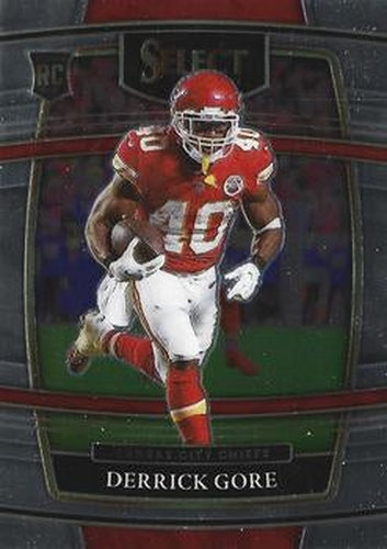 #84 Derrick Gore - Kansas City Chiefs - 2021 Panini Select Football