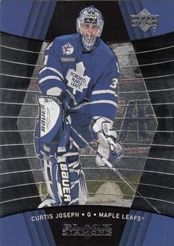 #84 Curtis Joseph - Toronto Maple Leafs - 1999-00 Upper Deck Black Diamond Hockey