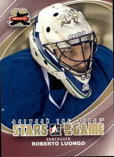 #84 Roberto Luongo - Vancouver Canucks - 2011-12 In The Game Between The Pipes Hockey