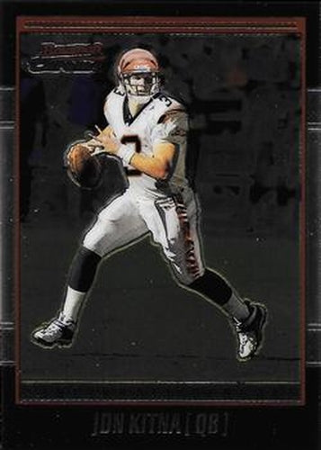 #84 Jon Kitna - Cincinnati Bengals - 2001 Bowman Chrome Football