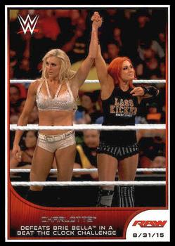 #84 Charlotte - 2016 Topps WWE Road to Wrestlemania Wrestling