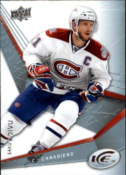 #84 Saku Koivu - Montreal Canadiens - 2008-09 Upper Deck Ice Hockey