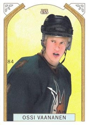#84 Ossi Vaananen - Phoenix Coyotes - 2003-04 Topps C55 Hockey