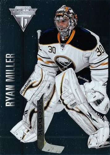 #84 Ryan Miller - Buffalo Sabres - 2013-14 Panini Titanium Hockey