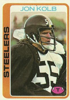 #84 Jon Kolb - Pittsburgh Steelers - 1978 Topps Football