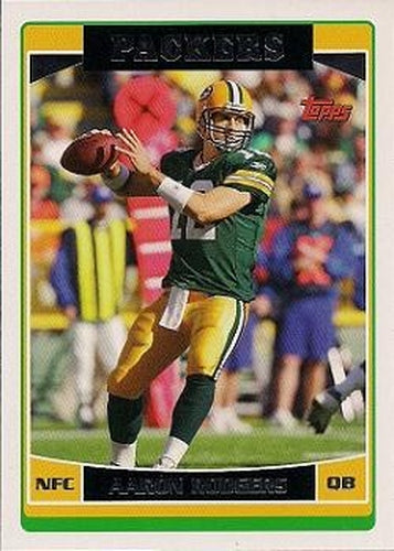 #84 Aaron Rodgers - Green Bay Packers - 2006 Topps Football