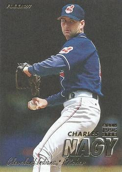 #84 Charles Nagy - Cleveland Indians - 1997 Fleer Baseball