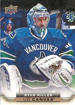 #C84 Ryan Miller - Vancouver Canucks - 2015-16 Upper Deck - UD Canvas Hockey