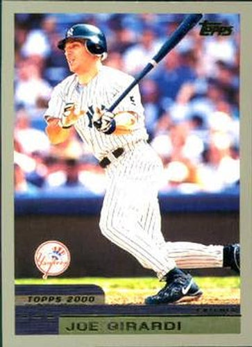 #84 Joe Girardi - New York Yankees - 2000 Topps Baseball
