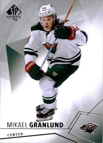 #84 Mikael Granlund - Minnesota Wild - 2015-16 SP Authentic Hockey