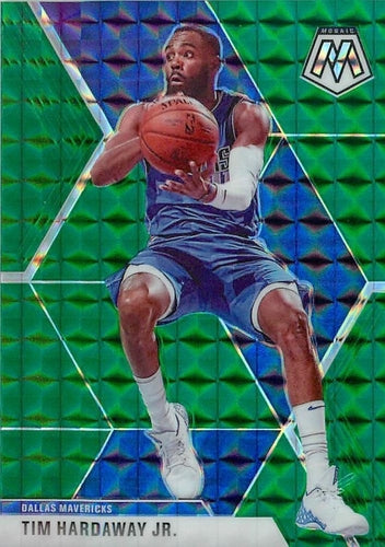 #84 Tim Hardaway Jr. - Dallas Mavericks - 2019-20 Panini Mosaic - Green Prizm Basketball