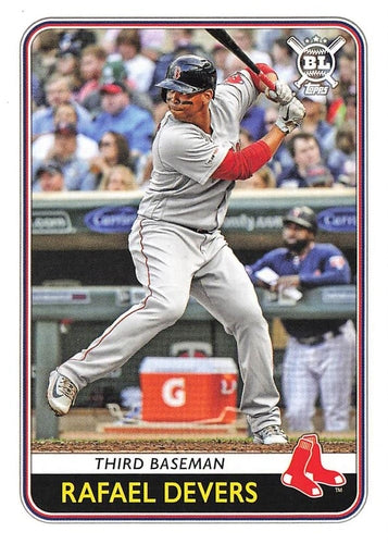 #85 Rafael Devers - Boston Red Sox - 2020 Topps Big League Baseball