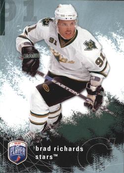 #62 Brad Richards - Dallas Stars - 2007-08 Upper Deck Be a Player Hockey