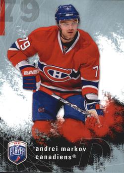 #106 Andrei Markov - Montreal Canadiens - 2007-08 Upper Deck Be a Player Hockey