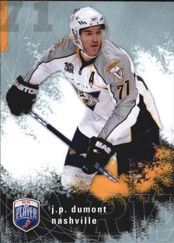 #112 J.P. Dumont - Nashville Predators - 2007-08 Upper Deck Be a Player Hockey
