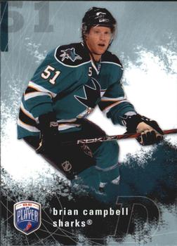 #166 Brian Campbell - San Jose Sharks - 2007-08 Upper Deck Be a Player Hockey