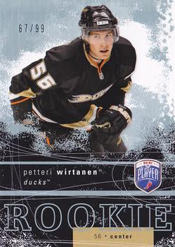 #205 Petteri Wirtanen - Anaheim Ducks - 2007-08 Upper Deck Be a Player Hockey