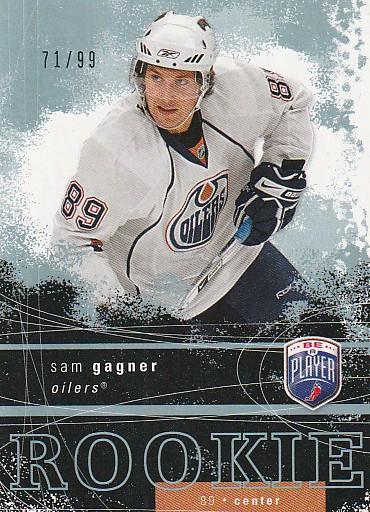 #236 Sam Gagner - Edmonton Oilers - 2007-08 Upper Deck Be a Player Hockey
