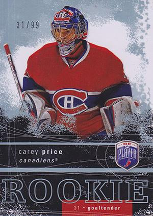 #253 Carey Price - Montreal Canadiens - 2007-08 Upper Deck Be a Player Hockey