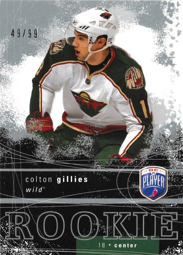 #RR-306 Colton Gillies - Minnesota Wild - 2007-08 Upper Deck Be a Player Hockey