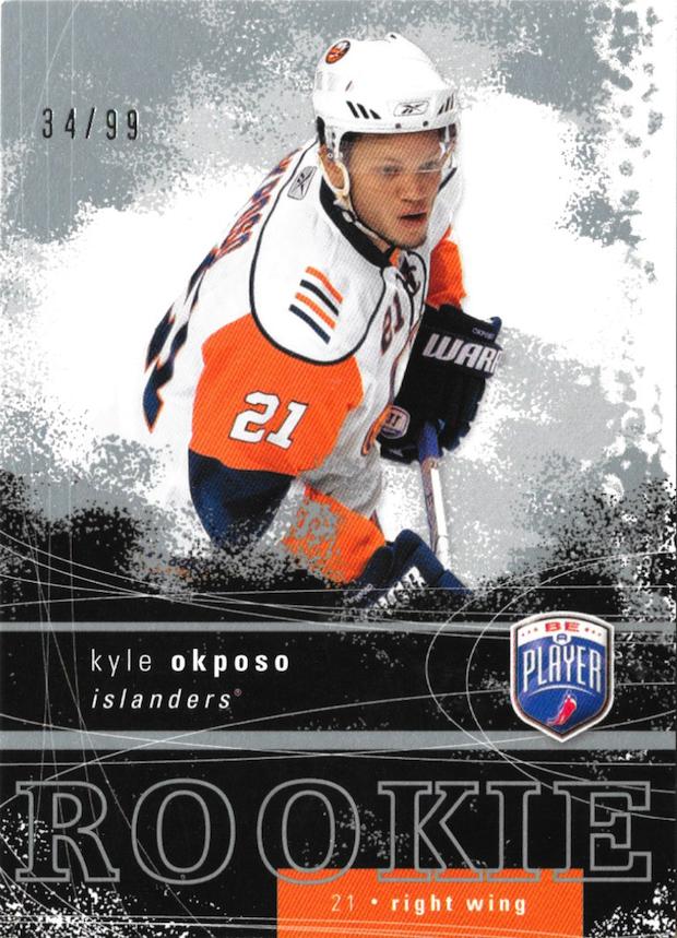 #RR-313 Kyle Okposo - New York Islanders - 2007-08 Upper Deck Be a Player Hockey