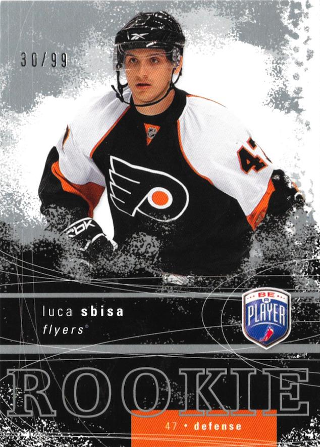 #RR-318 Luca Sbisa - Philadelphia Flyers - 2007-08 Upper Deck Be a Player Hockey