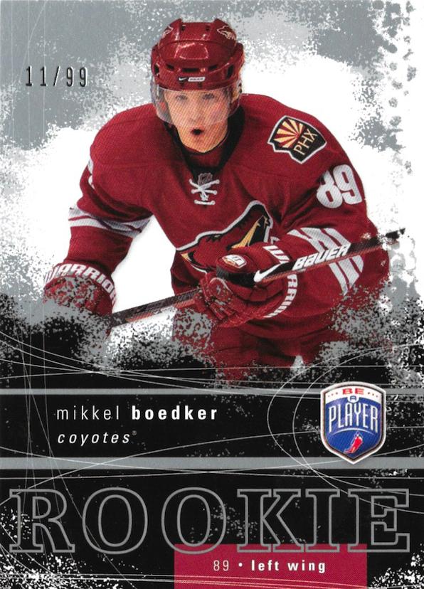 #RR-319 Mikkel Boedker - Phoenix Coyotes - 2007-08 Upper Deck Be a Player Hockey