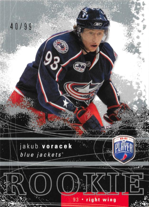 #RR-331 Jakub Voracek - Columbus Blue Jackets - 2007-08 Upper Deck Be a Player Hockey