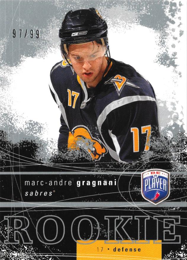 #RR-333 Marc-Andre Gragnani - Buffalo Sabres - 2007-08 Upper Deck Be a Player Hockey