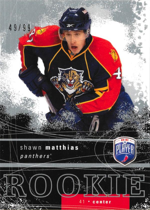 #RR-336 Shawn Matthias - Florida Panthers - 2007-08 Upper Deck Be a Player Hockey