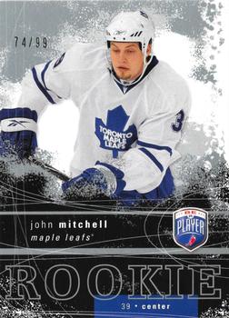 #RR-349 John Mitchell - Toronto Maple Leafs - 2007-08 Upper Deck Be a Player Hockey