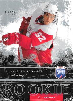 #RR-350 Jonathan Ericsson - Detroit Red Wings - 2007-08 Upper Deck Be a Player Hockey