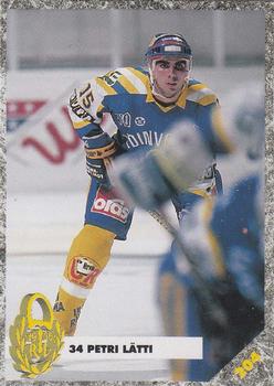 #204a Petri Lätti - Rauman Lukko - 1993-94 Leaf Sisu SM-Liiga (Finnish) Hockey