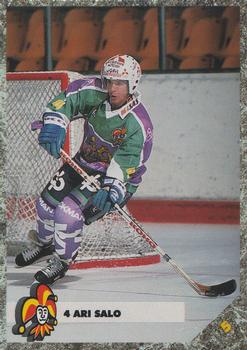 #5 Ari Salo - Jokerit Helsinki - 1993-94 Leaf Sisu SM-Liiga (Finnish) Hockey