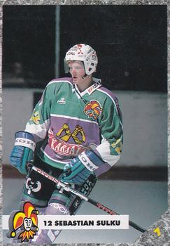 #7 Sebastian Sulku - Jokerit Helsinki - 1993-94 Leaf Sisu SM-Liiga (Finnish) Hockey