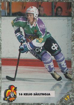 #17 Keijo Säilynoja - Jokerit Helsinki - 1993-94 Leaf Sisu SM-Liiga (Finnish) Hockey