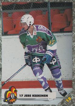 #18 Jere Keskinen - Jokerit Helsinki - 1993-94 Leaf Sisu SM-Liiga (Finnish) Hockey