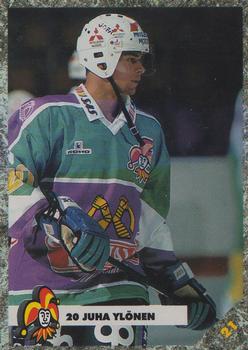 #21 Juha Ylönen - Jokerit Helsinki - 1993-94 Leaf Sisu SM-Liiga (Finnish) Hockey