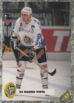 #37 Hannu Virta - TPS Turku - 1993-94 Leaf Sisu SM-Liiga (Finnish) Hockey