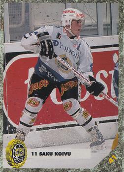 #41 Saku Koivu - TPS Turku - 1993-94 Leaf Sisu SM-Liiga (Finnish) Hockey