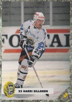 #49 Harri Sillgren - TPS Turku - 1993-94 Leaf Sisu SM-Liiga (Finnish) Hockey
