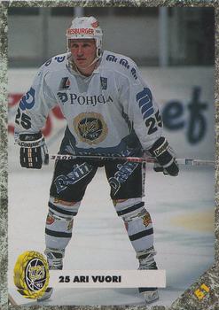 #51 Ari Vuori - TPS Turku - 1993-94 Leaf Sisu SM-Liiga (Finnish) Hockey