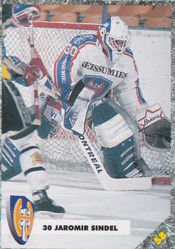 #58 Jaromir Sindel - Tappara Tampere - 1993-94 Leaf Sisu SM-Liiga (Finnish) Hockey