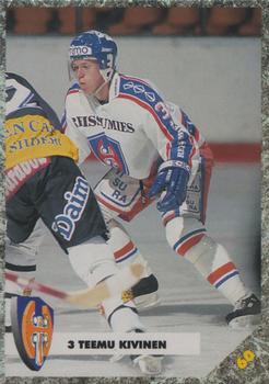 #60 Teemu Kivinen - Tappara Tampere - 1993-94 Leaf Sisu SM-Liiga (Finnish) Hockey
