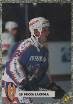 #66 Pekka Laksola - Tappara Tampere - 1993-94 Leaf Sisu SM-Liiga (Finnish) Hockey