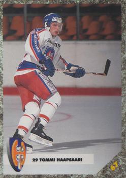 #67 Tommi Haapsaari - Tappara Tampere - 1993-94 Leaf Sisu SM-Liiga (Finnish) Hockey
